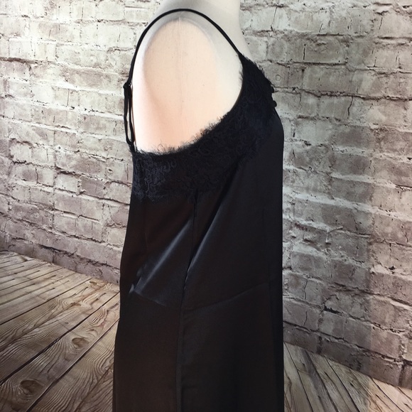 Fourteenth Place slip black dress lace sz … - Picture 6 of 8